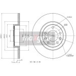 MAXGEAR Bremsscheibe