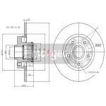 MAXGEAR Bremsscheibe