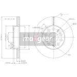 MAXGEAR Bremsscheibe