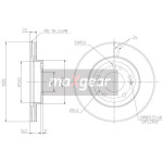 MAXGEAR Bremsscheibe