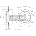 MAXGEAR Bremsscheibe