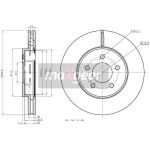 MAXGEAR Bremsscheibe