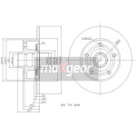MAXGEAR Bremsscheibe