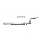 ASMET Mittelschalldämpfer