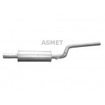 ASMET Mittelschalldämpfer