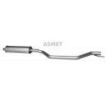 ASMET Mittelschalldämpfer