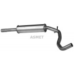 ASMET Mittelschalldämpfer