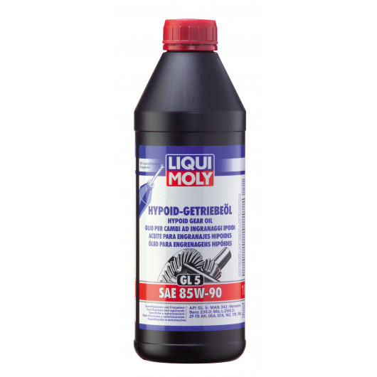 Liqui Moly Hypoid Getriebeöl GL5 SAE 85W-90 1l