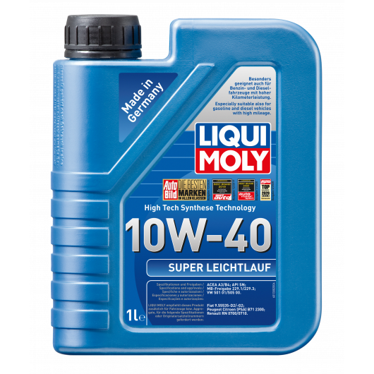 Liqui Moly Super Leichtlauföl 10W-40 Diesel & Benziner Motoröl 1Liter