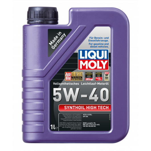 Liqui Moly Synthoil High Tech 5W-40 Motoröl 1l