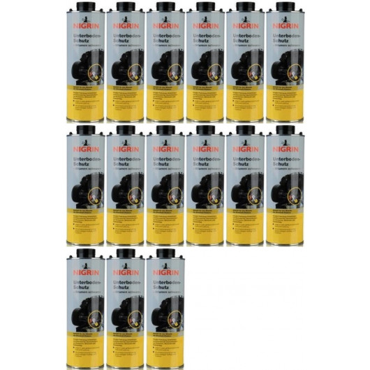 Nigrin Unterbodenschutz 1000 ml, Pistolendose 15x 1l = 15 Liter