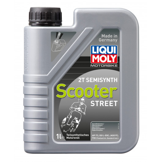 Liqui Moly Motorbike 2T Semisynth Scooter Street teilsynthetisches Motorrad Motoröl 1l