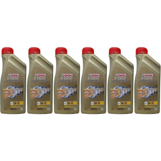 Castrol Edge Professional Titanium A5 5W-30 Motoröl 6x 1l = 6 Liter