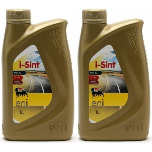 Eni i-Sint 0W-20 Motoröl 2x 1l = 2 Liter
