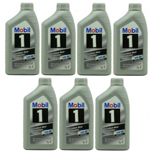 Mobil 1 FS X1 5W-50 Motoröl ( ehem. PEAK LIFE ) 7x 1l = 7 Liter