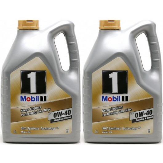 Mobil 1 FS 0W-40 Motoröl (ehem. NEW LIFE) 2x 5 = 10 Liter