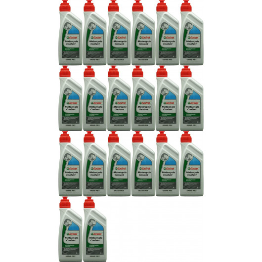 Castrol Motorcycle Coolant 20x 1l = 20 Liter