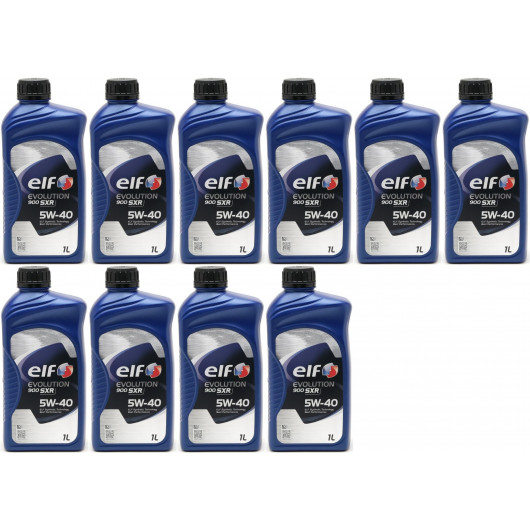 Elf Evolution 900 SXR 5W-40 Motoröl 10x 1l = 10 Liter