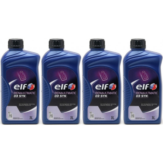 Elf Renaultmatic D3 SYN Automatik Getriebeöl 4x 1l = 4 Liter