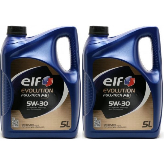 Elf Evolution Full Tech FE 5W-30 Motoröl 2x 5 = 10 Liter