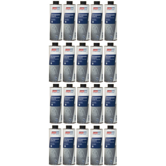 EUROLUB Unterbodenschutz 20x 1l = 20 Liter