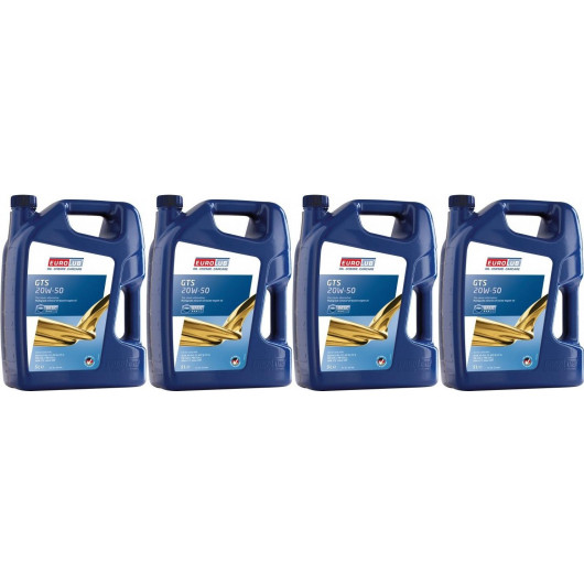 Eurolub GTS SAE 20W-50 4x 5 = 20 Liter