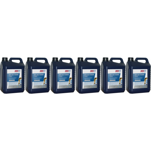 Eurolub BIO-Kettenöl UWS 6x 5 = 30 Liter