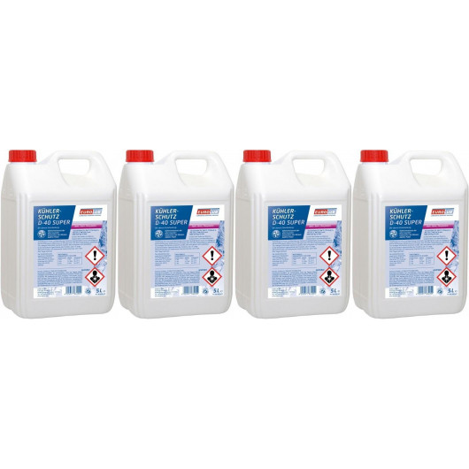 Eurolub Kühlerfrostschutz D-40 Super Konzentrat 4x 5 = 20 Liter