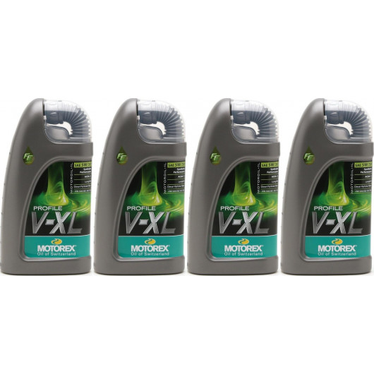 Motorex Profile V-XL SAE 5W-30 Longlife Motoröl 4x 1l = 4 Liter