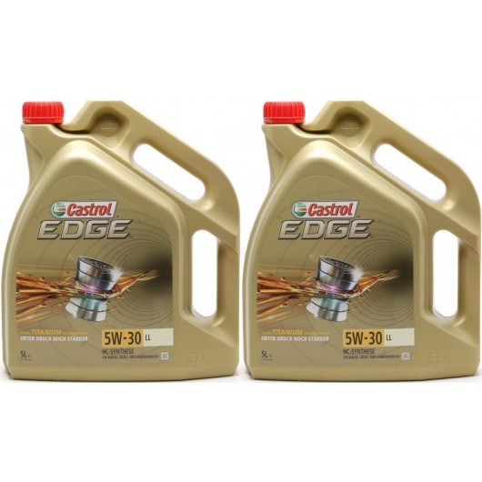 Castrol Edge 5W-30 LL Fluid Titanium (ex. FST) Motoröl Longlife III 2x5=10 Liter