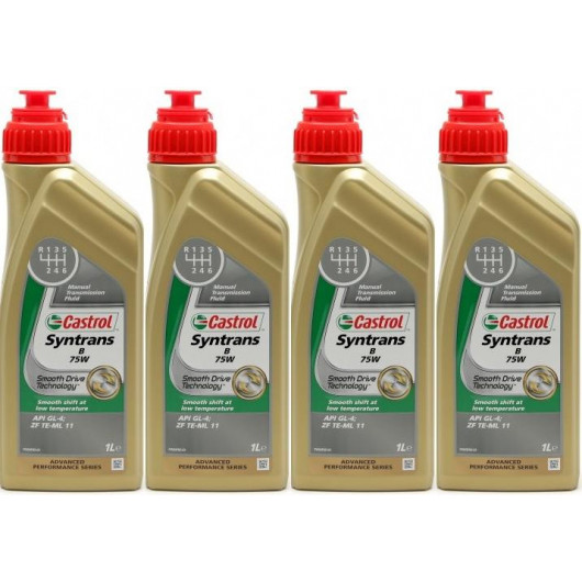 Castrol Transmax Manual EP 80W-90 Schaltgetriebeöl 4x 1l = 4 Liter