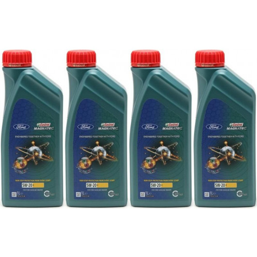Castrol Magnatec E 5W-20 Motoröl (Ford EcoBoost WSS-M2C948-B) 4x 1l = 4 Liter