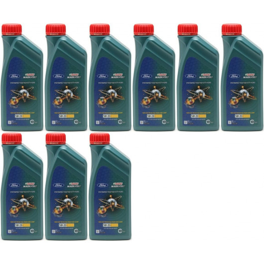 Castrol Magnatec E 5W-20 Motoröl (Ford EcoBoost WSS-M2C948-B) 9x 1l = 9 Liter