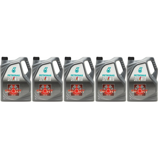 Selenia Sport 5W-40 Motoröl 5x 5 = 25 Liter