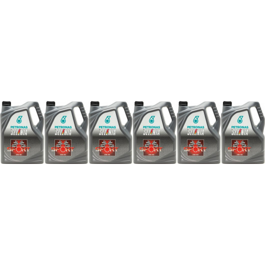 Selenia Sport 5W-40 Motoröl 6x 5 = 30 Liter