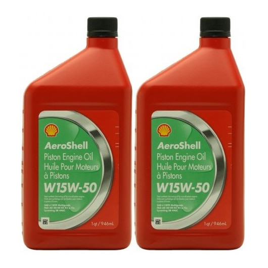 Shell Aeroshell Oil W 15W-50 2x 1l = 2 Liter