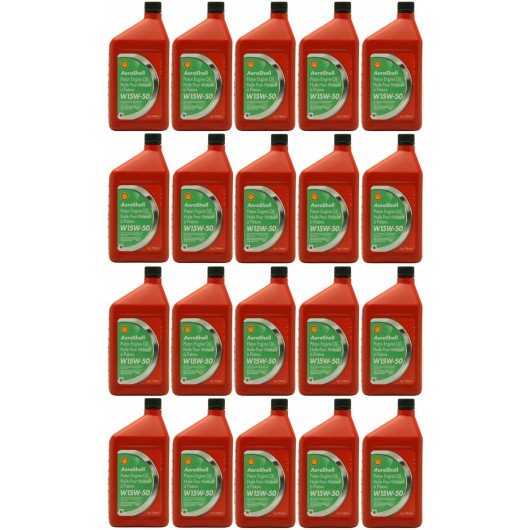 Shell Aeroshell Oil W 15W-50 20x 1l = 20 Liter