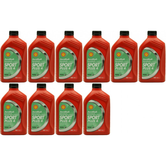 Shell Aeroshell Sport Plus 4 10x 1l = 10 Liter