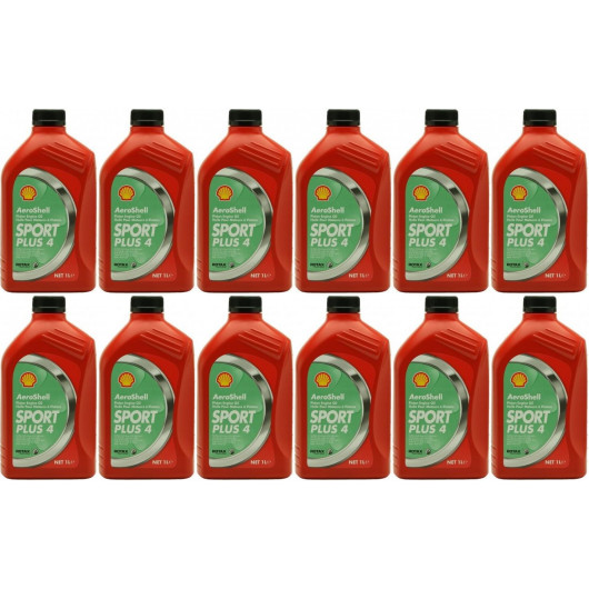 Shell Aeroshell Sport Plus 4 12x 1l = 12 Liter