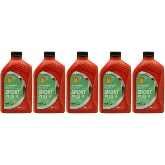 Shell Aeroshell Sport Plus 4 5x 1l = 5 Liter