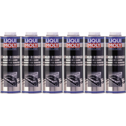 Liqui Moly 5189 Pro-Line Kühler Reiniger 6x 1l = 6 Liter