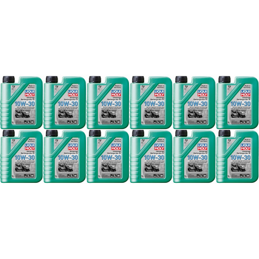 Liqui Moly 1273 Universal Gartengeräte-Öl 10W-30 Motoröl 12x 1l = 12 Liter