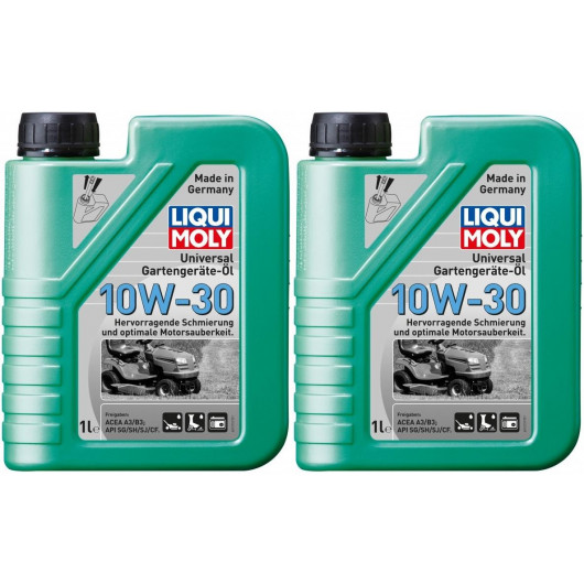 Liqui Moly 1273 Universal Gartengeräte-Öl 10W-30 Motoröl 2x 1l = 2 Liter