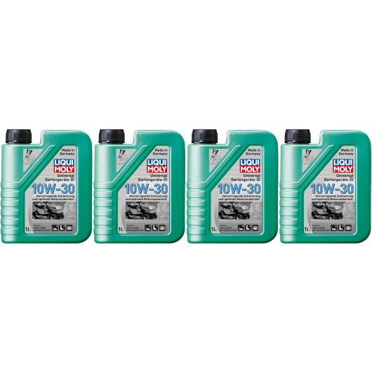 Liqui Moly 1273 Universal Gartengeräte-Öl 10W-30 Motoröl 4x 1l = 4 Liter