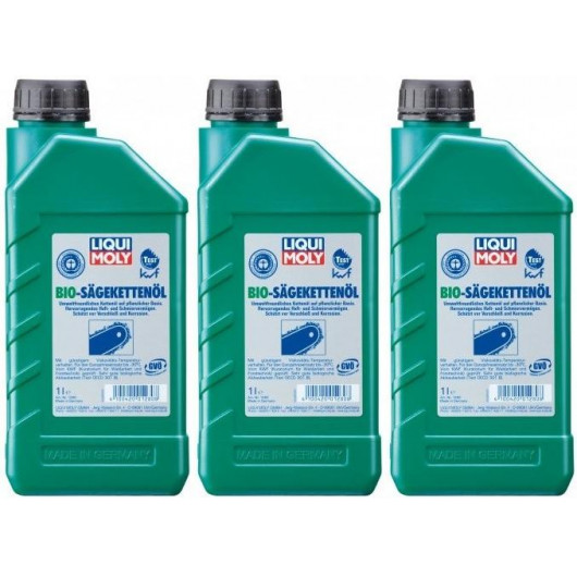 Liqui Moly 1280 BIO Säge-Kettenöl 3x 1l = 3 Liter