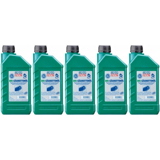 Liqui Moly 1280 BIO Säge-Kettenöl 5x 1l = 5 Liter