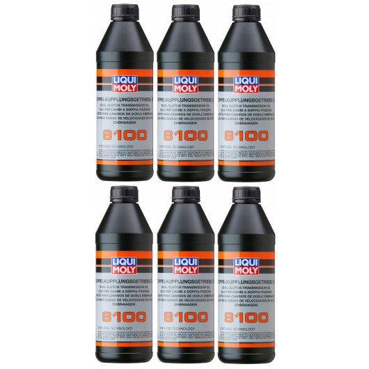 Liqui Moly 3640 Doppelkupplungsgetriebe-Öl 8100 6x 1l = 6 Liter