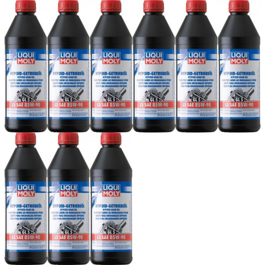 Liqui Moly 1410 Hypoid-Getriebeöl (GL 5) LS SAE 85W-90 9x 1l = 9 Liter