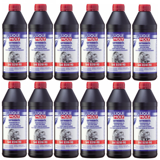 Liqui Moly 1030 Getriebeöl (GL4) SAE 85W-90 12x 1l = 12 Liter