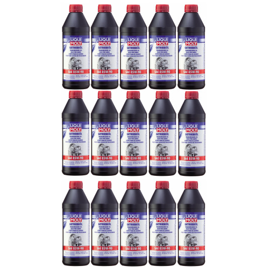 Liqui Moly 1030 Getriebeöl (GL4) SAE 85W-90 15x 1l = 15 Liter